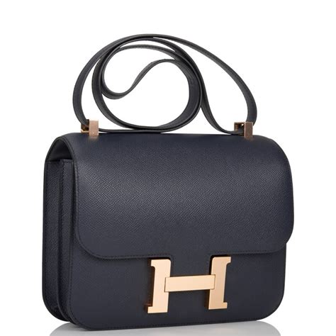 hermes blue indigo constance|Hermes constance handbags.